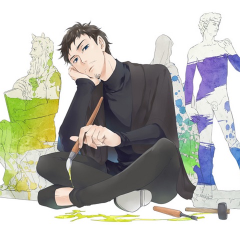 pixiv発の作品が連載&コミックス化！ 『神のごときミケランジェロさん』 みのる先生インタビュー